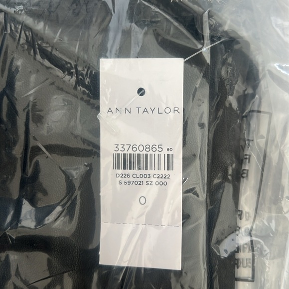 The Audrey Pant in Faux Leather - Picture 7 of 7